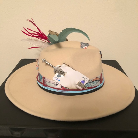 Custom-Made Felt Fedora - “Bird Eye View” - Picture 3 of 11